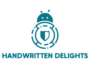 Bug Bot Antivirus logo design