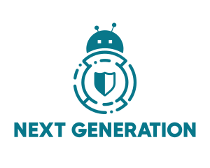 Bug Bot Antivirus logo design