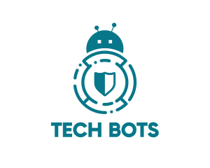 Bug Bot Antivirus logo design