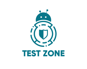 Bug Bot Antivirus logo design