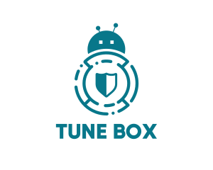 Bug Bot Antivirus logo design