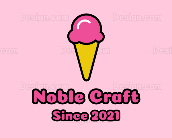 Ice Cream Cone Logo