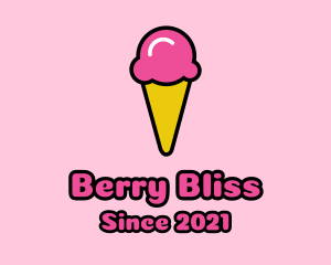 Ice Cream Cone logo design