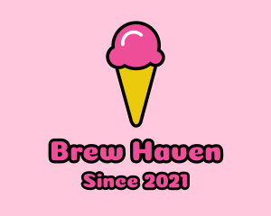 Ice Cream Cone logo design