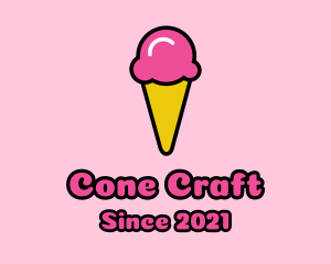 Ice Cream Cone logo design