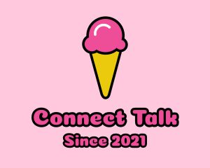 Ice Cream Cone logo design