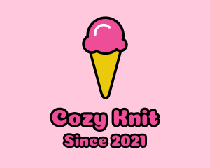 Ice Cream Cone logo design