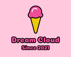 Ice Cream Cone logo design