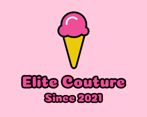 Ice Cream Cone logo design