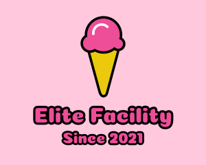 Ice Cream Cone logo design