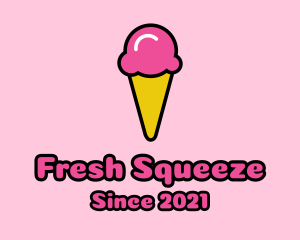 Ice Cream Cone logo design