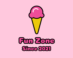 Ice Cream Cone logo design