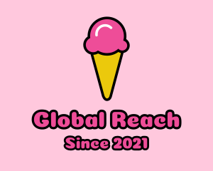 Ice Cream Cone logo design