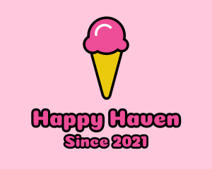 Ice Cream Cone logo design