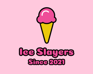 Ice Cream Cone logo design