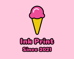 Ice Cream Cone logo design