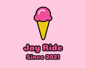 Ice Cream Cone logo design