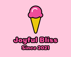 Ice Cream Cone logo design