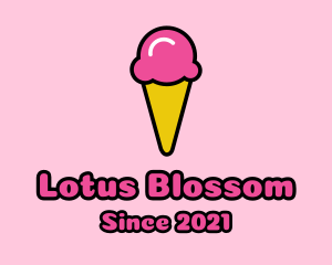 Ice Cream Cone logo design