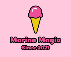 Ice Cream Cone logo design