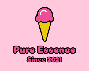 Ice Cream Cone logo design