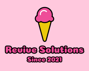 Ice Cream Cone logo design