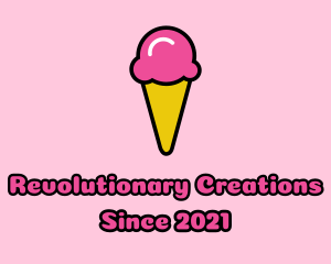 Ice Cream Cone logo design