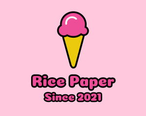 Ice Cream Cone logo design