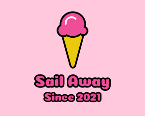 Ice Cream Cone logo design