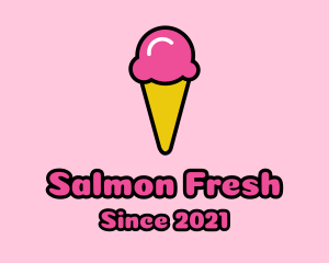 Ice Cream Cone logo design