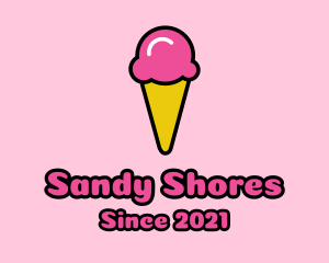 Ice Cream Cone logo design