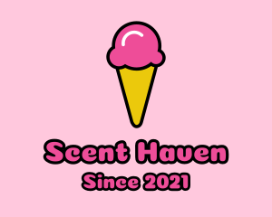 Ice Cream Cone logo design