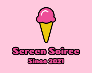 Ice Cream Cone logo design