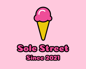 Ice Cream Cone logo design