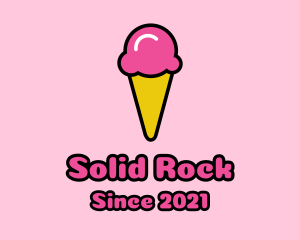 Ice Cream Cone logo design