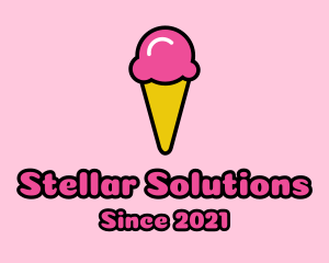 Ice Cream Cone logo design