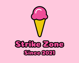 Ice Cream Cone logo design