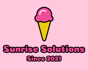 Ice Cream Cone logo design