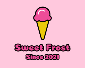 Ice Cream Cone logo design