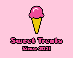 Ice Cream Cone logo design