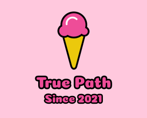 Ice Cream Cone logo design