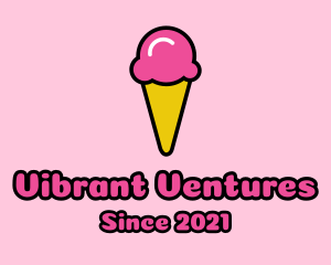 Ice Cream Cone logo design