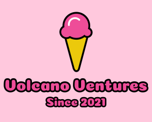 Ice Cream Cone logo design