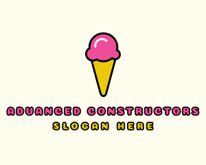 Ice Cream Cone logo design