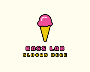 Ice Cream Cone logo design