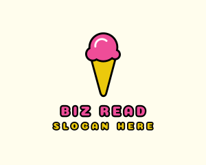 Ice Cream Cone logo design