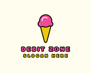 Ice Cream Cone logo design