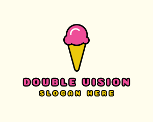 Ice Cream Cone logo design