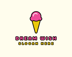 Ice Cream Cone logo design