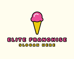 Ice Cream Cone logo design